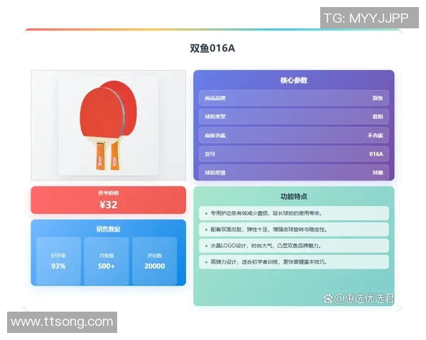 乒乓球装备选购指南及高效训练器材推荐助你提升球技